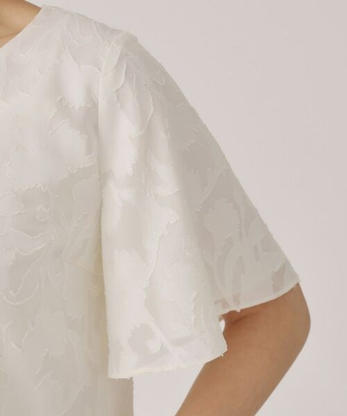 COUP DE CHANCE / クードシャンス シャツ・ブラウス | 【洗える/日本製】シフォンカットジャカードのブラウス | 詳細12