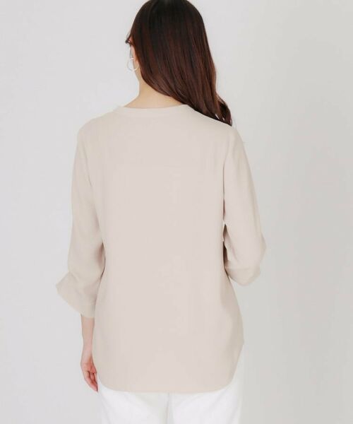 COUP DE CHANCE / クードシャンス シャツ・ブラウス | 【イージーケア/日本製】スキッパーデザインブラウス | 詳細15