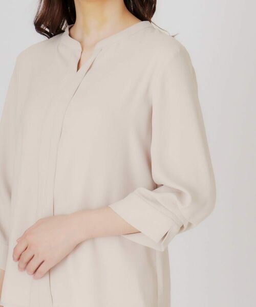 COUP DE CHANCE / クードシャンス シャツ・ブラウス | 【イージーケア/日本製】スキッパーデザインブラウス | 詳細17