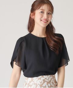 COUP DE CHANCE / クードシャンス シャツ・ブラウス | 【洗える／日本製】チューリップ袖ブラウス