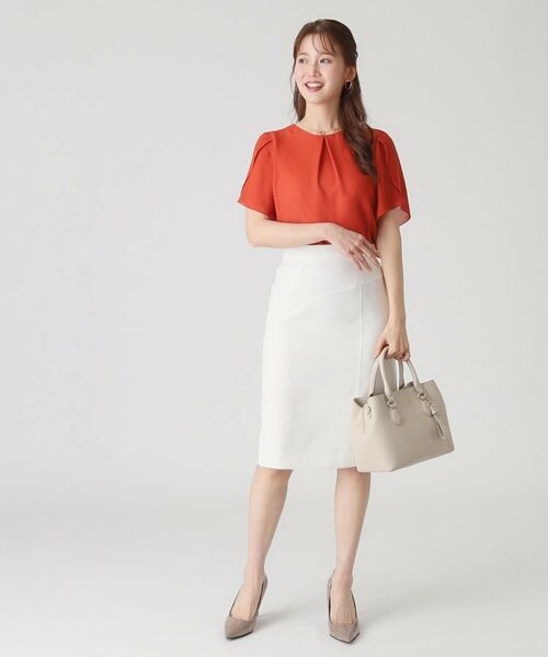 COUP DE CHANCE / クードシャンス シャツ・ブラウス | 【洗える／日本製】チューリップ袖ブラウス | 詳細11