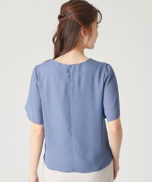 COUP DE CHANCE / クードシャンス シャツ・ブラウス | 【洗える／日本製】チューリップ袖ブラウス | 詳細19