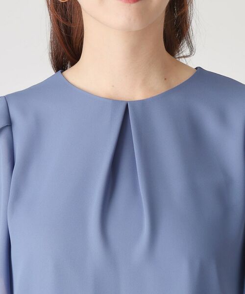 COUP DE CHANCE / クードシャンス シャツ・ブラウス | 【洗える／日本製】チューリップ袖ブラウス | 詳細20