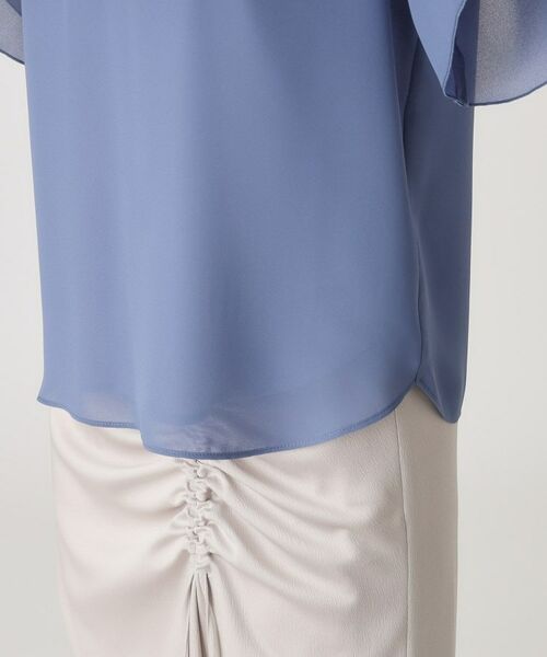 COUP DE CHANCE / クードシャンス シャツ・ブラウス | 【洗える／日本製】チューリップ袖ブラウス | 詳細23