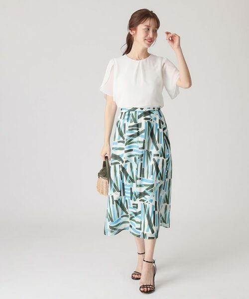 COUP DE CHANCE / クードシャンス シャツ・ブラウス | 【洗える／日本製】チューリップ袖ブラウス | 詳細3