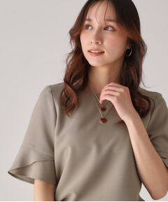 COUP DE CHANCE / クードシャンス シャツ・ブラウス | 【洗える／日本製】袖デザインブラウス