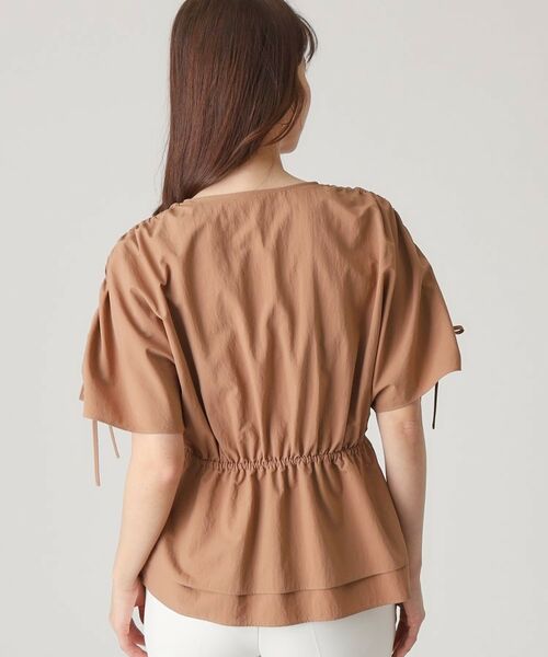 COUP DE CHANCE / クードシャンス シャツ・ブラウス | 【洗える/日本製】カシュクールタイプのギャザーブラウス | 詳細18