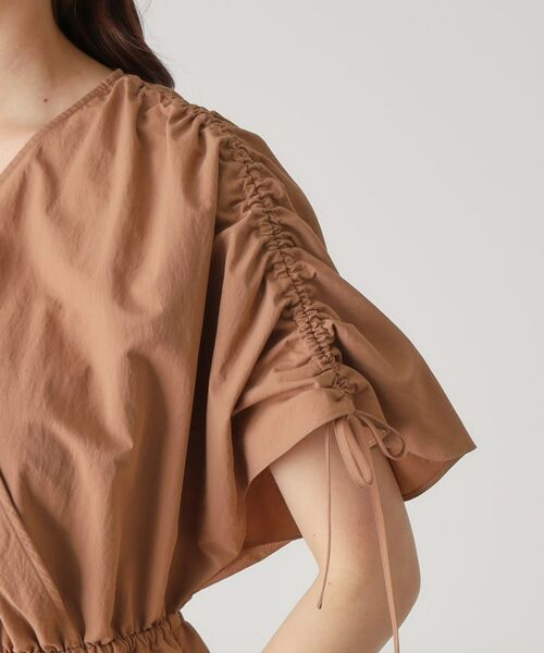COUP DE CHANCE / クードシャンス シャツ・ブラウス | 【洗える/日本製】カシュクールタイプのギャザーブラウス | 詳細20