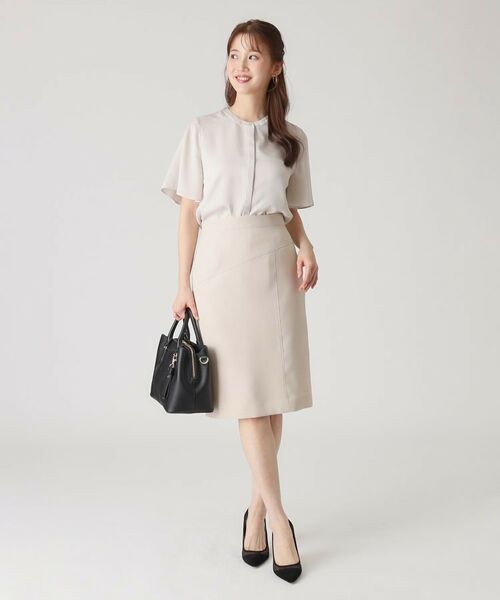 COUP DE CHANCE / クードシャンス シャツ・ブラウス | 【洗える／ストライプ柄】フレア袖ブラウス | 詳細14