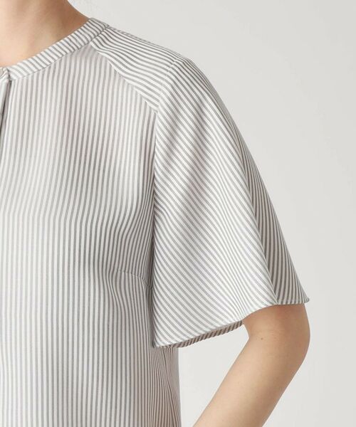 COUP DE CHANCE / クードシャンス シャツ・ブラウス | 【洗える／ストライプ柄】フレア袖ブラウス | 詳細15