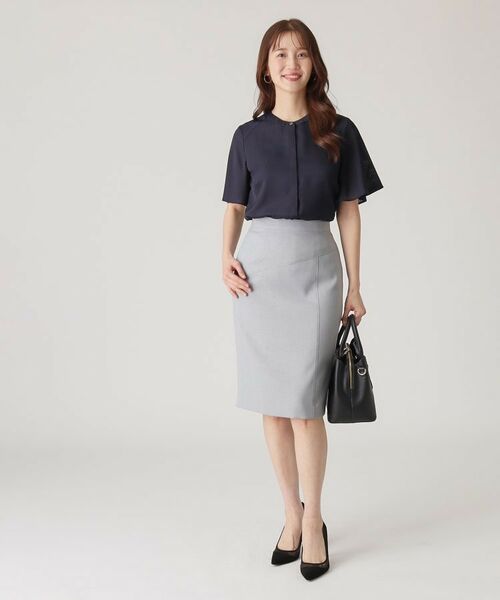 COUP DE CHANCE / クードシャンス シャツ・ブラウス | 【洗える／ストライプ柄】フレア袖ブラウス | 詳細18