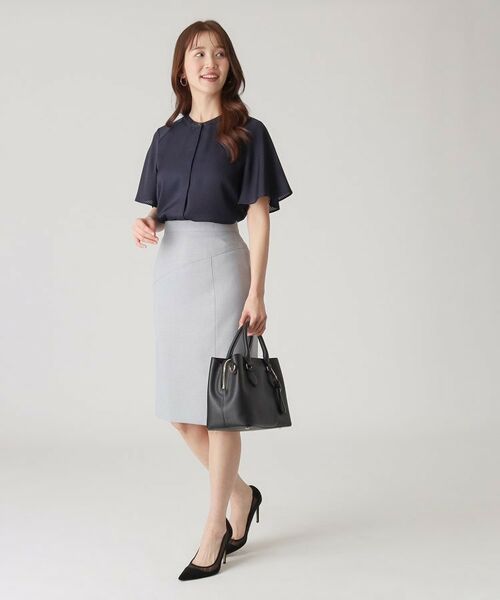 COUP DE CHANCE / クードシャンス シャツ・ブラウス | 【洗える／ストライプ柄】フレア袖ブラウス | 詳細19