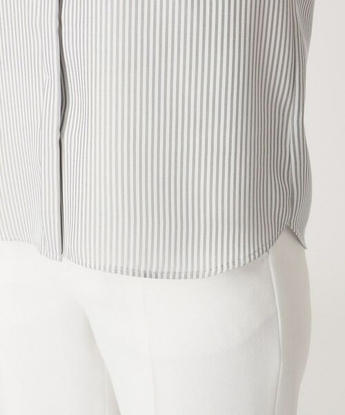 COUP DE CHANCE / クードシャンス シャツ・ブラウス | 【洗える／ストライプ柄】フレア袖ブラウス | 詳細25