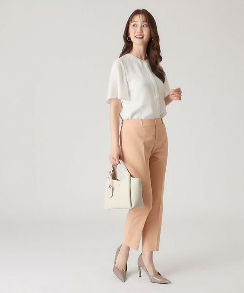 COUP DE CHANCE / クードシャンス シャツ・ブラウス | 【洗える／ストライプ柄】フレア袖ブラウス | 詳細6