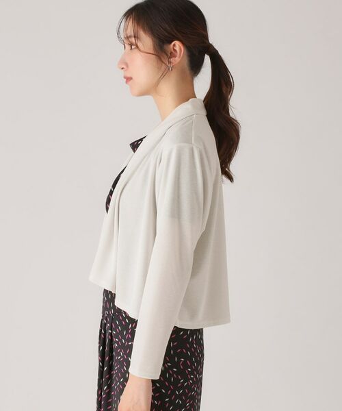 COUP DE CHANCE / クードシャンス カーディガン・ボレロ | 【洗える/日本製】ショート丈カーディガン | 詳細18