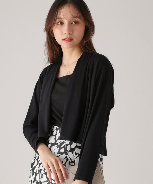 COUP DE CHANCE / クードシャンス カーディガン・ボレロ | 【洗える/日本製】ショート丈カーディガン | 詳細5