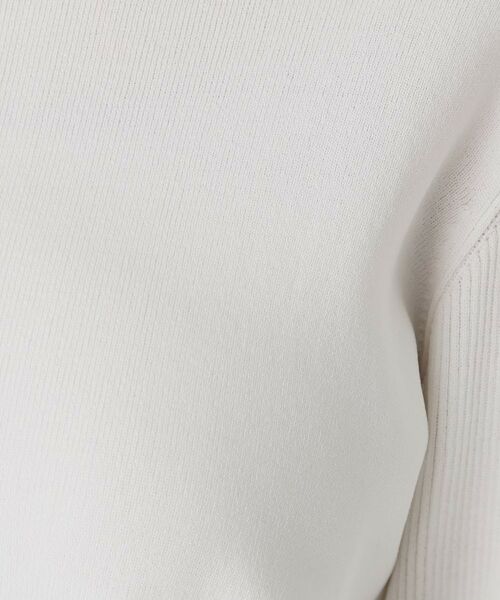 COUP DE CHANCE / クードシャンス ニット・セーター | 【洗える】編上げ風袖デザインのニットトップス | 詳細4