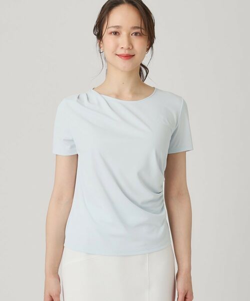 COUP DE CHANCE / クードシャンス シャツ・ブラウス | 【洗える／一枚着】ドレープデャージトップス | 詳細13