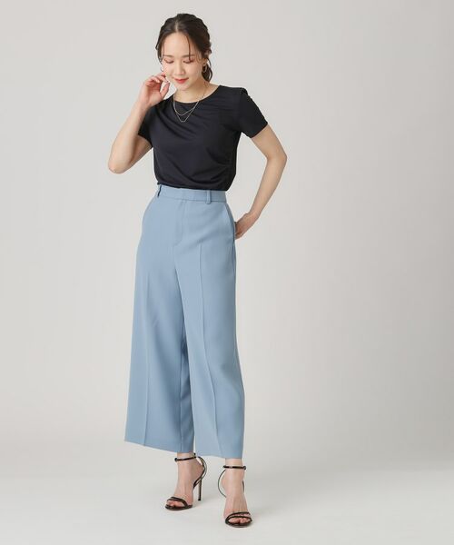 COUP DE CHANCE / クードシャンス シャツ・ブラウス | 【洗える／一枚着】ドレープデャージトップス | 詳細6