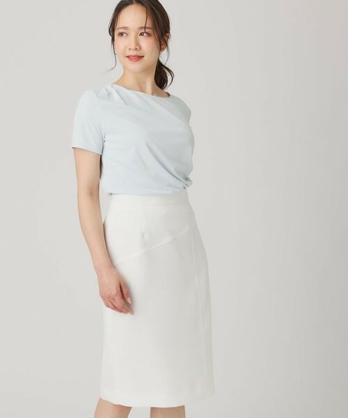 COUP DE CHANCE / クードシャンス シャツ・ブラウス | 【洗える／一枚着】ドレープデャージトップス | 詳細9