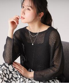 COUP DE CHANCE / クードシャンス ニット・セーター | 【洗える／日本製】和紙混ニットプルオーバー