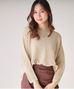 COUP DE CHANCE / クードシャンス ニット・セーター | 【洗える／日本製】和紙混ニットプルオーバー