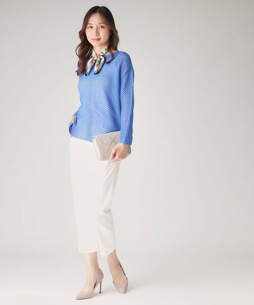 COUP DE CHANCE / クードシャンス ニット・セーター | 【洗える／日本製】和紙混ニットプルオーバー | 詳細17