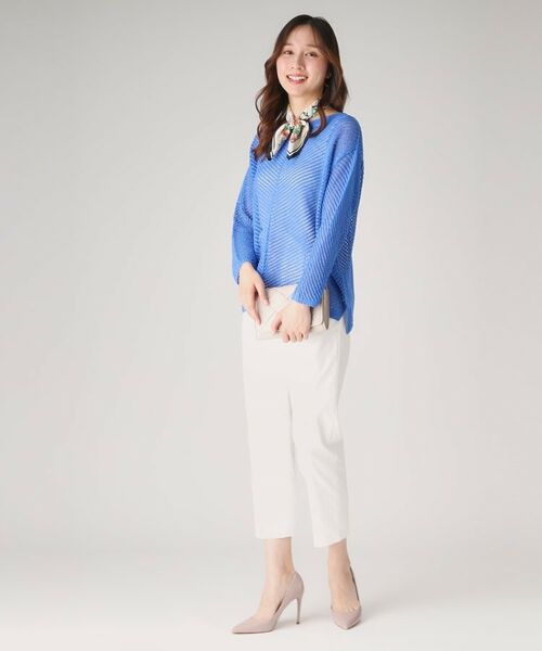 COUP DE CHANCE / クードシャンス ニット・セーター | 【洗える／日本製】和紙混ニットプルオーバー | 詳細18