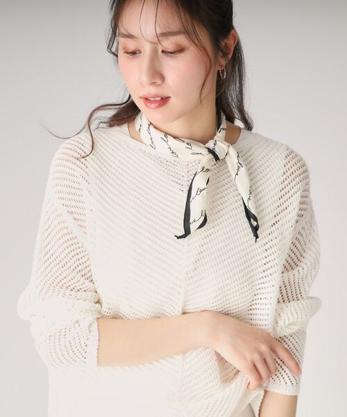 COUP DE CHANCE / クードシャンス ニット・セーター | 【洗える／日本製】和紙混ニットプルオーバー | 詳細2