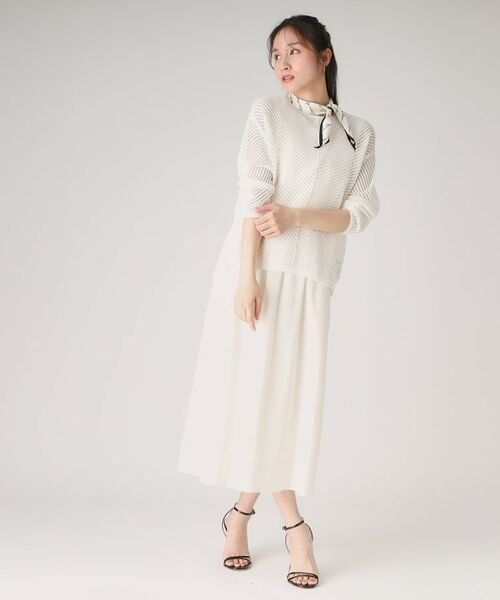 COUP DE CHANCE / クードシャンス ニット・セーター | 【洗える／日本製】和紙混ニットプルオーバー | 詳細3