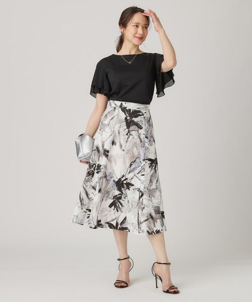 COUP DE CHANCE / クードシャンス カットソー | 【洗える／日本製】異素材組合せのジャージートップス | 詳細7