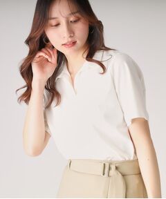 COUP DE CHANCE / クードシャンス カットソー | 【洗える／日本製】スキッパーカットソー