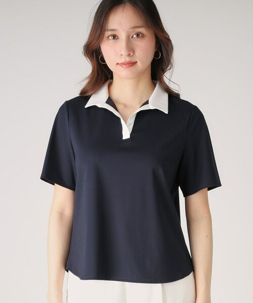 COUP DE CHANCE / クードシャンス カットソー | 【洗える/日本製】スキッパーカットソー | 詳細12