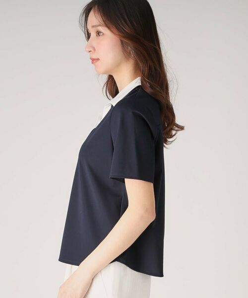 COUP DE CHANCE / クードシャンス カットソー | 【洗える/日本製】スキッパーカットソー | 詳細13