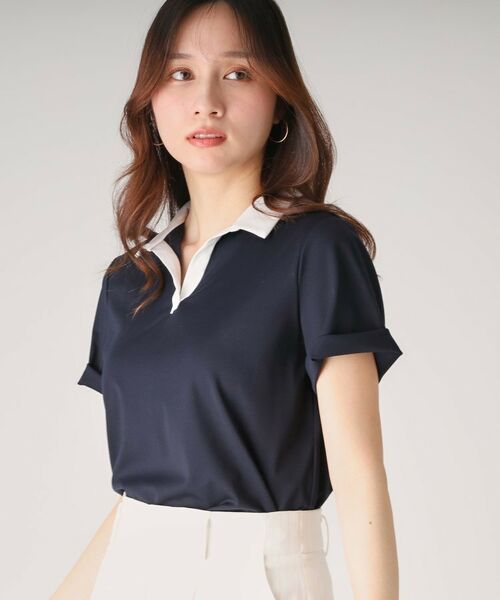 COUP DE CHANCE / クードシャンス カットソー | 【洗える/日本製】スキッパーカットソー | 詳細9