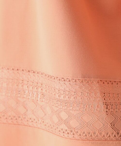 COUP DE CHANCE / クードシャンス カットソー | 【洗える／日本製】レース使いジャージトップス | 詳細8