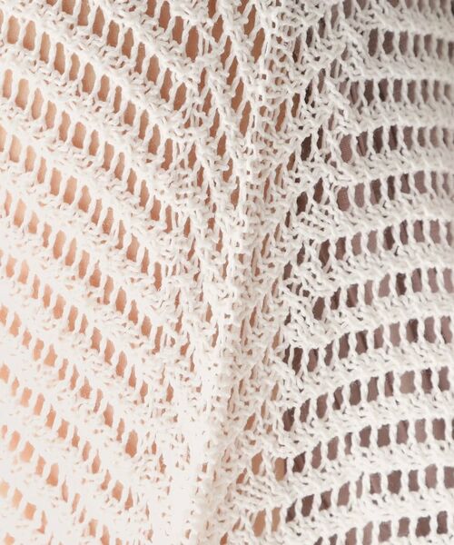 COUP DE CHANCE / クードシャンス カーディガン・ボレロ | 【洗える／日本製】和紙混ショート丈ニットボレロ | 詳細4