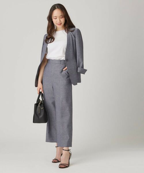 COUP DE CHANCE / クードシャンス ノーカラージャケット | 【洗える/日本製】ノーカラージャケット | 詳細11