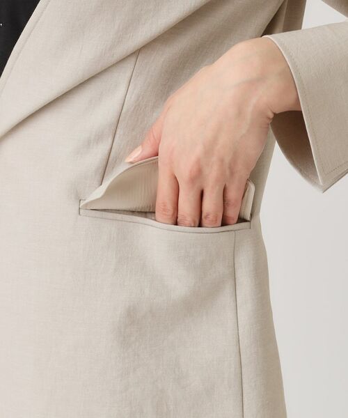 COUP DE CHANCE / クードシャンス ノーカラージャケット | 【洗える/日本製】ノーカラージャケット | 詳細23