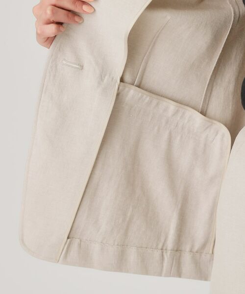 COUP DE CHANCE / クードシャンス ノーカラージャケット | 【洗える/日本製】ノーカラージャケット | 詳細25