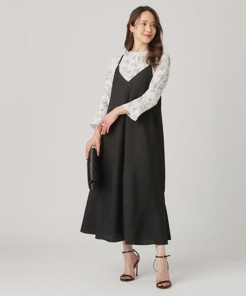 COUP DE CHANCE / クードシャンス ロング・マキシ丈ワンピース | 【洗える／日本製】キャミソールワンピース | 詳細1