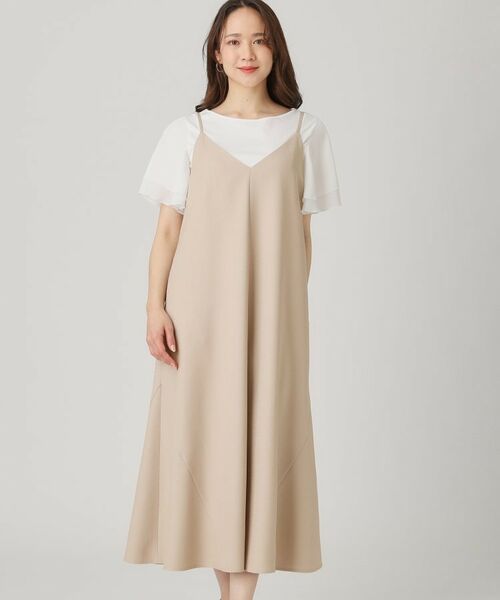 COUP DE CHANCE / クードシャンス ロング・マキシ丈ワンピース | 【洗える／日本製】キャミソールワンピース | 詳細10