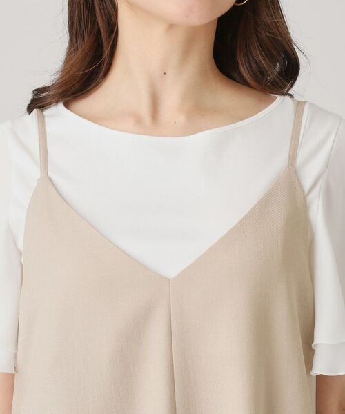 COUP DE CHANCE / クードシャンス ロング・マキシ丈ワンピース | 【洗える／日本製】キャミソールワンピース | 詳細13