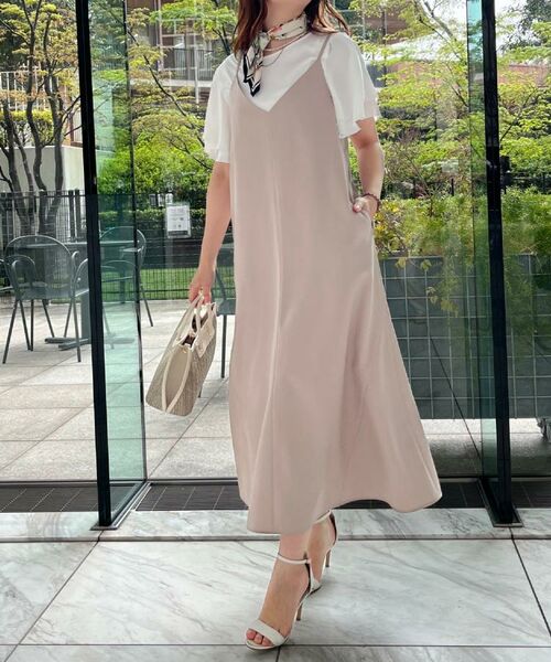 COUP DE CHANCE / クードシャンス ロング・マキシ丈ワンピース | 【洗える／日本製】キャミソールワンピース | 詳細18