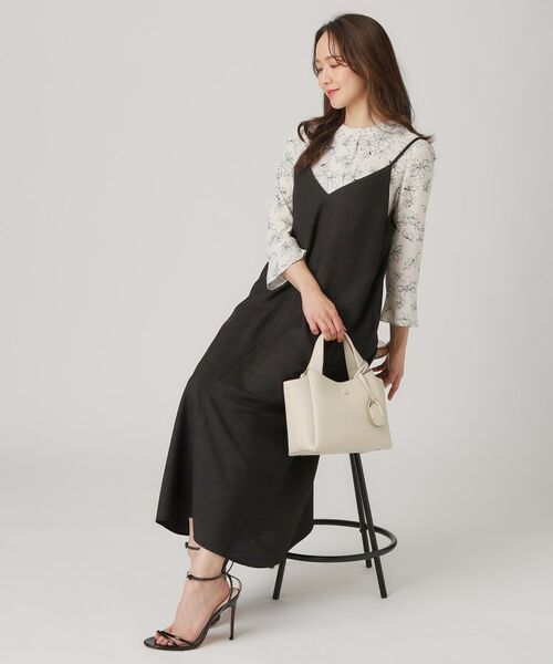 COUP DE CHANCE / クードシャンス ロング・マキシ丈ワンピース | 【洗える／日本製】キャミソールワンピース | 詳細3