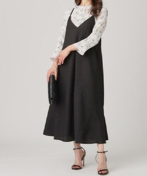 COUP DE CHANCE / クードシャンス ロング・マキシ丈ワンピース | 【洗える／日本製】キャミソールワンピース | 詳細4