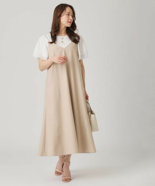 COUP DE CHANCE / クードシャンス ロング・マキシ丈ワンピース | 【洗える／日本製】キャミソールワンピース | 詳細6
