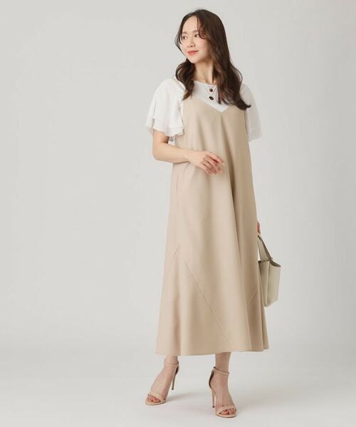COUP DE CHANCE / クードシャンス ロング・マキシ丈ワンピース | 【洗える／日本製】キャミソールワンピース | 詳細7