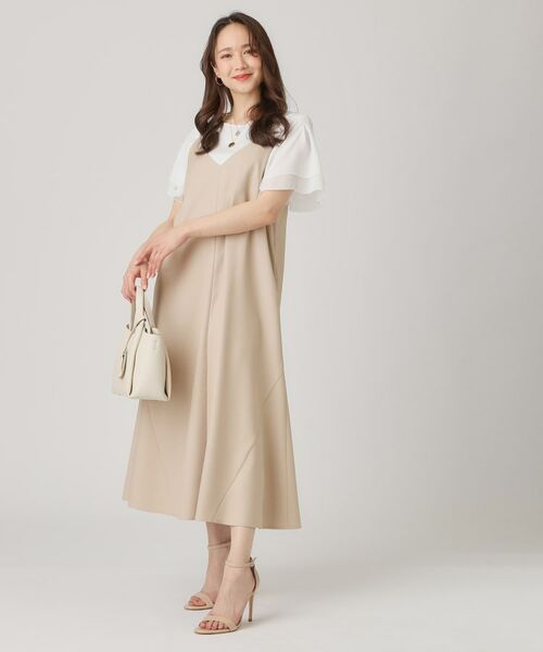 COUP DE CHANCE / クードシャンス ロング・マキシ丈ワンピース | 【洗える／日本製】キャミソールワンピース | 詳細8