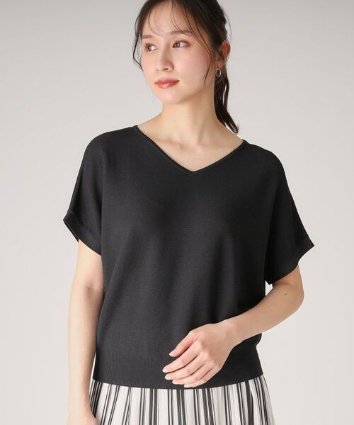 COUP DE CHANCE / クードシャンス セットアップ | 【洗える】ニットトップス／プリーツスカートのセットアップ | 詳細18